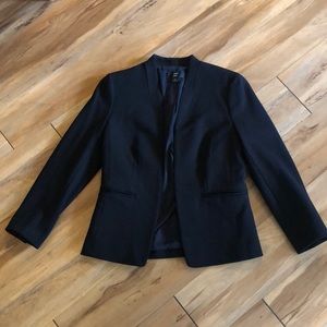 J Crew 365 Collarless Blazer
